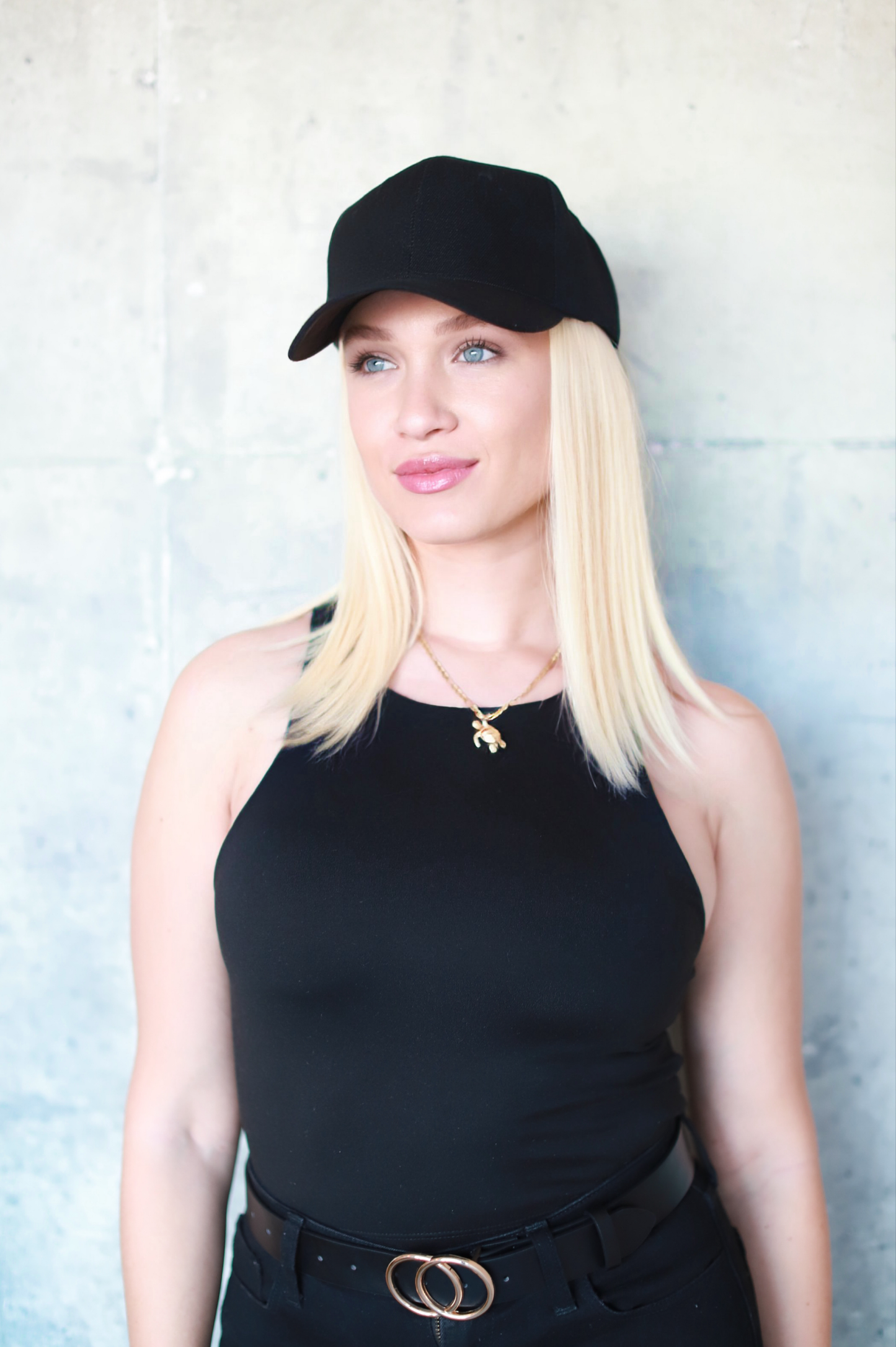 10" Beach Blonde Baseball Cap Hair